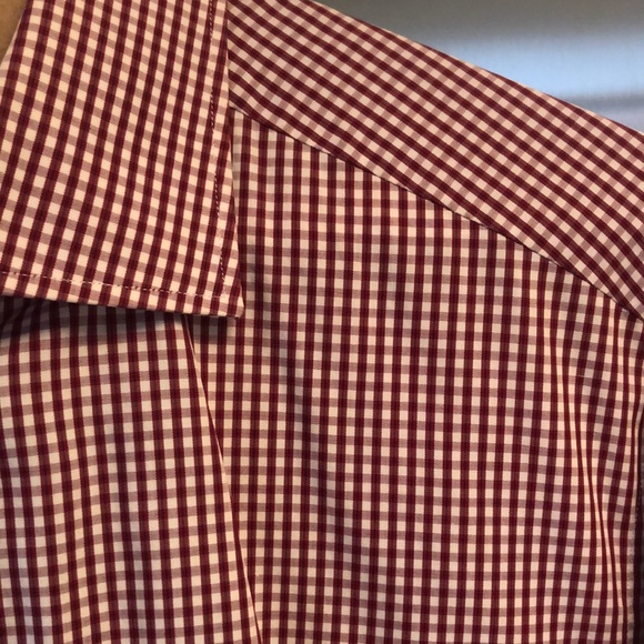 Like new! Breuer men’s dress shirt size 40 (Italian) equivalent To Large - Picture 4 of 4